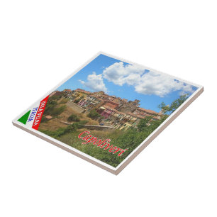 TSC084 CAPOLIVERI, ELBA Island, Tuscany, Ceramic Tile