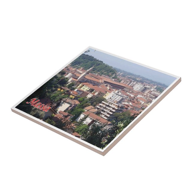 TSC106 MASSA, Tuscany, Italy, Ceramic Tile (Side)