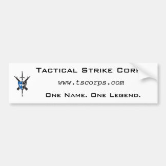 TSC Bumper Sticker - Customised