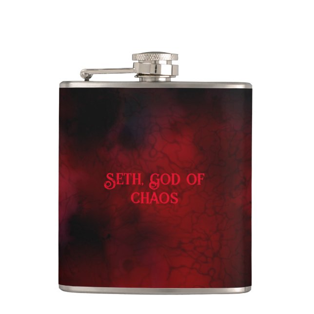 TSDS: Chaos Magic Acrylic Keychain Hip Flask (Front)