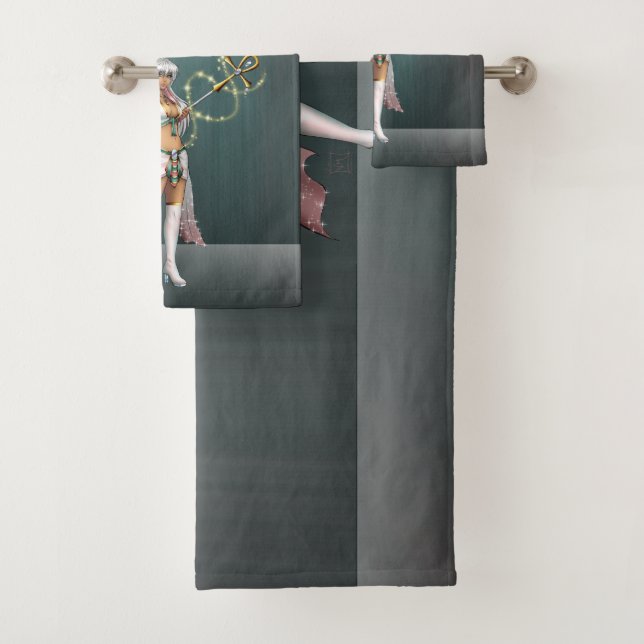 TSDS: Isis, Goddess of Holy Bath Towel Set (Insitu)