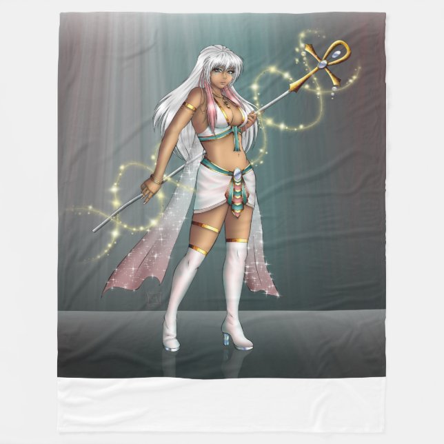 TSDS: Isis, Goddess of Holy Fleece Blanket (Front)