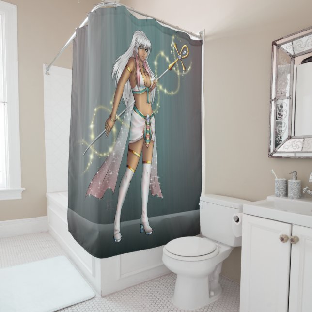TSDS: Isis, Goddess of Holy Shower Curtain (In Situ)
