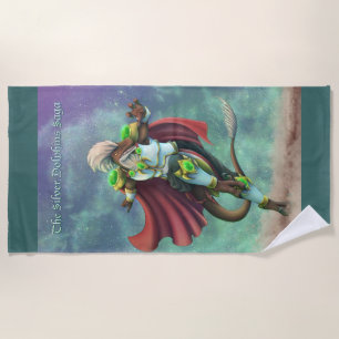 TSDS: Justin Arisdale Cover Art Solo Earth Beach Towel