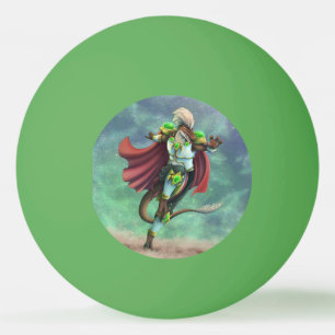 TSDS: Justin Arisdale Cover Art Solo Earth Ping Pong Ball