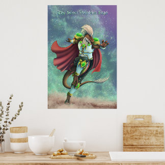 TSDS: Justin Arisdale Cover Art Solo Earth  Poster