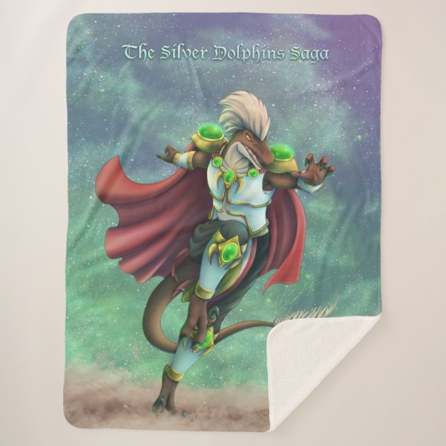 TSDS: Justin Arisdale Cover Art Solo Earth    Sherpa Blanket (Front)