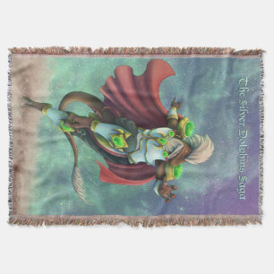 TSDS: Justin Arisdale Cover Art Solo Earth      Throw Blanket