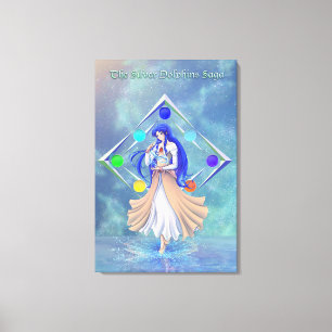 TSDS: Miral Akemi Cover Art Solo Water Canvas Print
