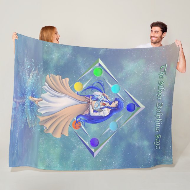 TSDS: Miral Akemi Cover Art Solo Water   Fleece Blanket (In Situ)