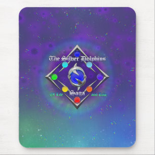 TSDS: Of life and Love Logo Blue and Green   Mouse Pad