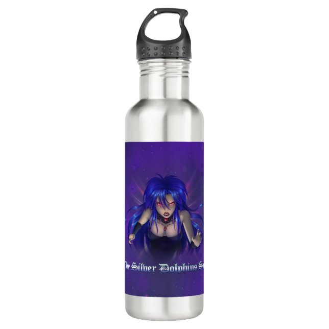 TSDS: Queen Irana Delphi Book Cover Art 710 Ml Water Bottle (Front)
