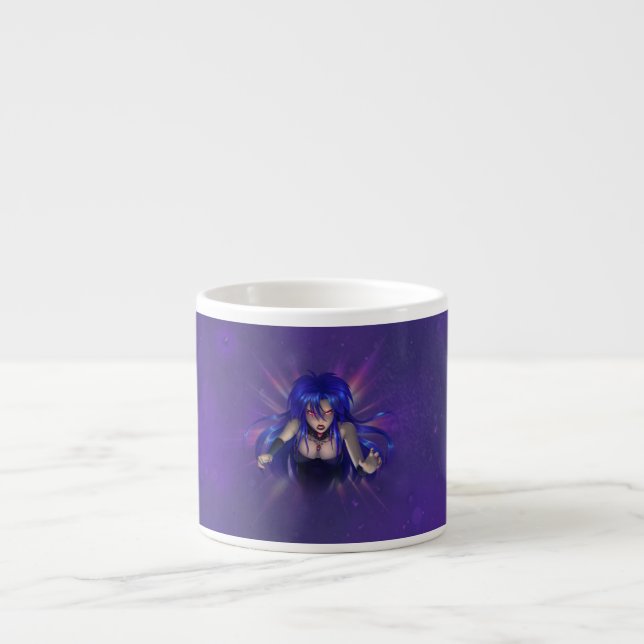 TSDS: Queen Irana Delphi Book Cover Art Espresso Cup (Front)