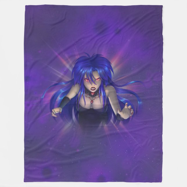TSDS: Queen Irana Delphi Book Cover Art Fleece Blanket (Front)