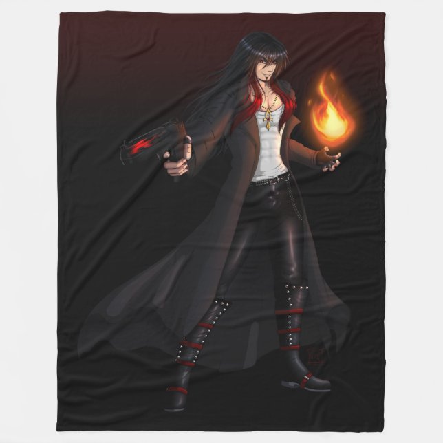 TSDS: Seth, God of Chaos Fleece Blanket (Front)