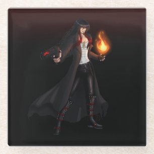 TSDS: Seth, God of Chaos Glass Coaster