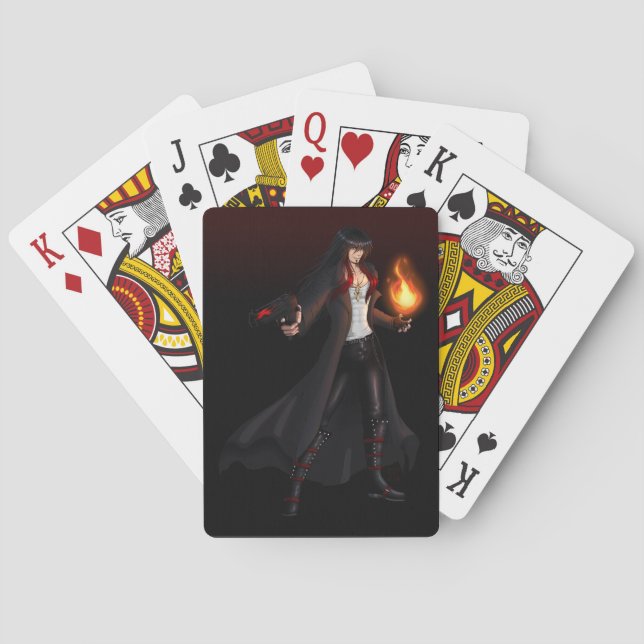 TSDS: Seth, God of Chaos Playing Cards (Back)