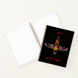 TSDS: Seth's Scarab Coat Graphic Notebook