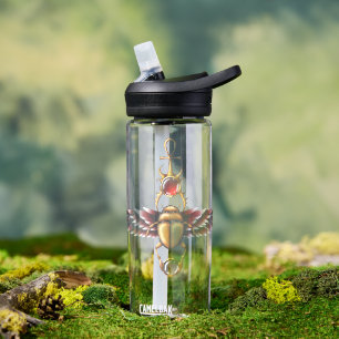TSDS: Seth's Scarab Coat Graphic Water Bottle