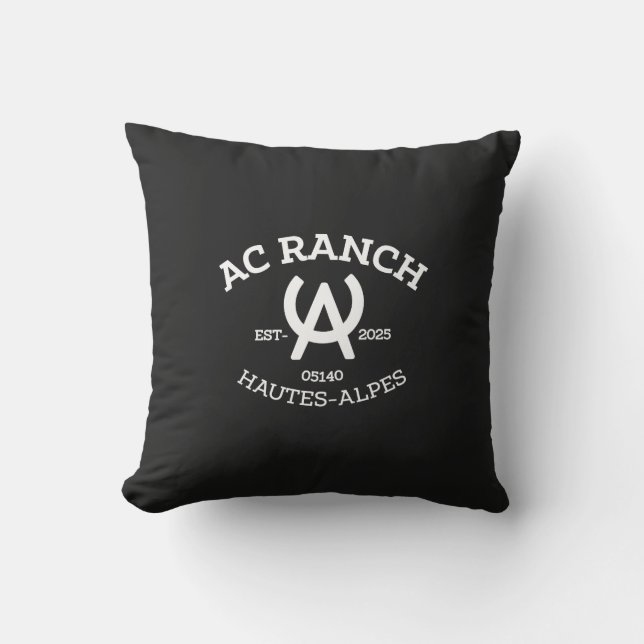 TSHIRT AC RANCH CUSHION (Front)