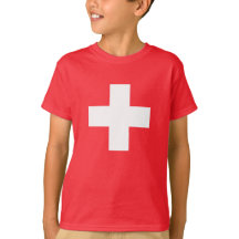 TShirt Cross Switzerland - Established 1291