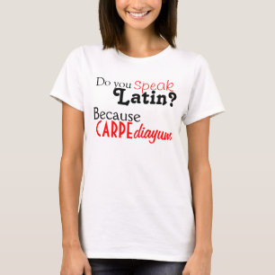 Tshirt: Do you speak Latin? T-Shirt