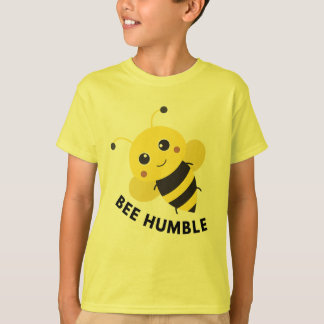 Tshirt for kids bee humble