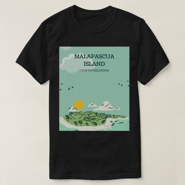 Tshirt for men island philippine  (Design Front)