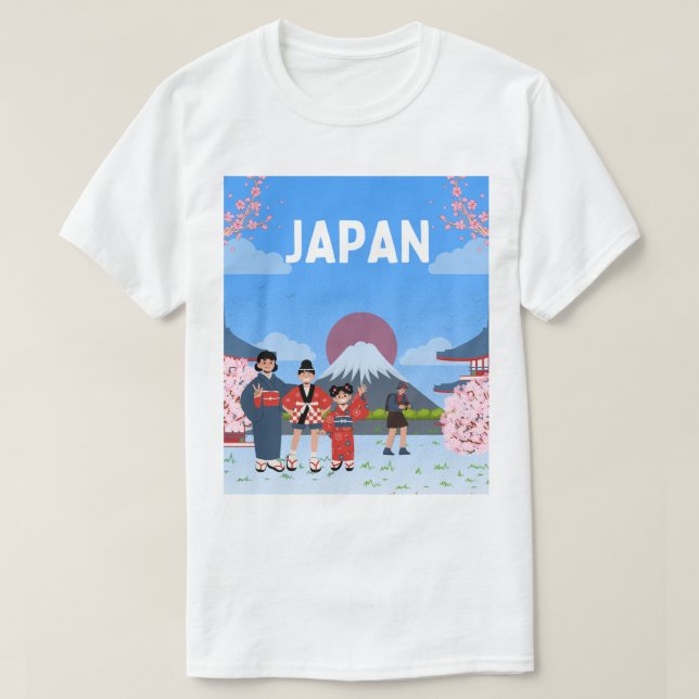 Tshirt welcom To Japon  (Design Front)