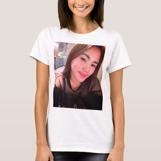 Tshirt with beautiful girl (Front)