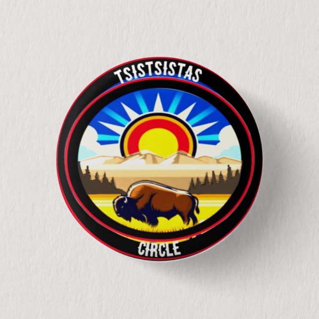 Tsistsistas Circle 3 Cm Round Badge (Front)