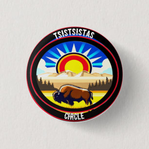 Tsistsistas Circle 3 Cm Round Badge