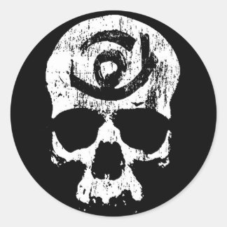 TSOI SKULL Sticker