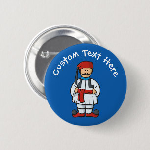 Tsolias Cartoon 6 Cm Round Badge