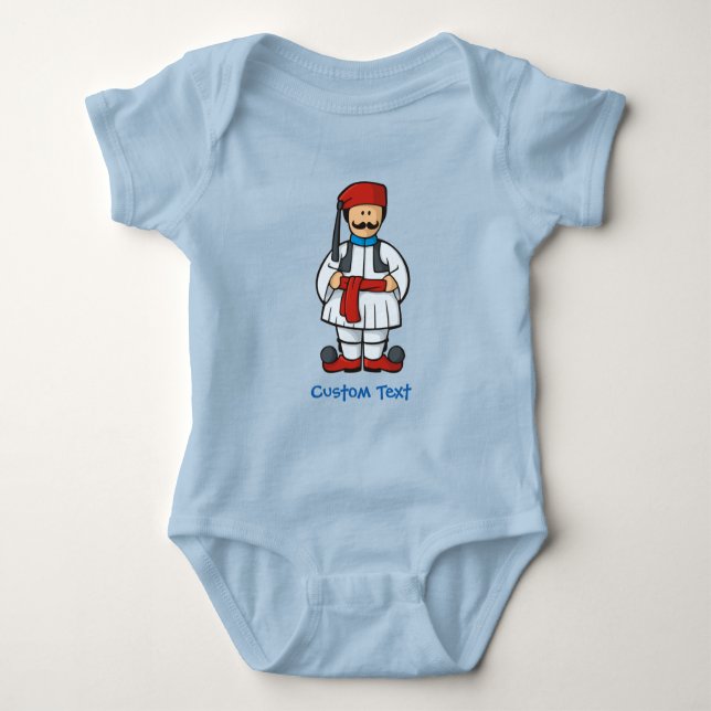 Tsolias Cartoon Baby Bodysuit (Front)