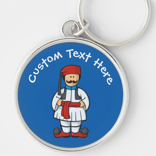 Tsolias Cartoon Key Ring (Front)