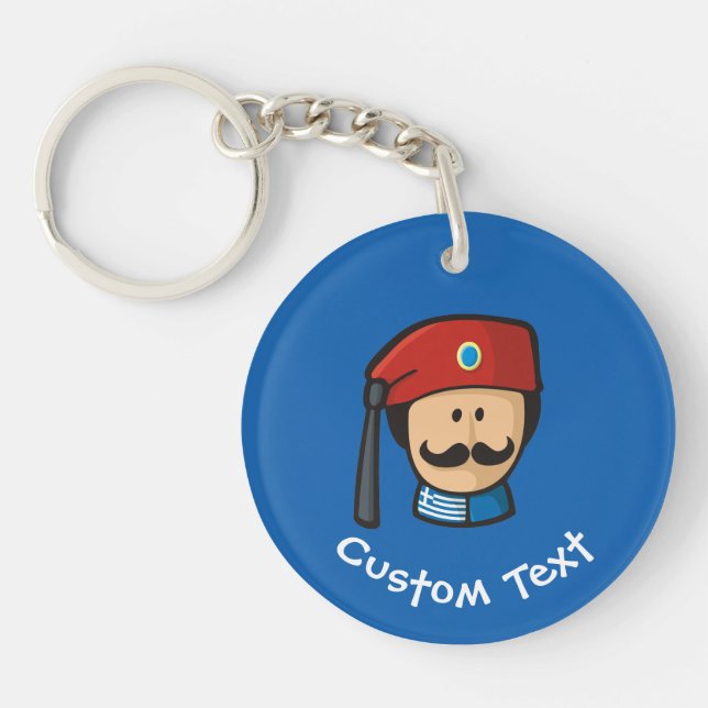 Tsolias Head Keychain (Front)