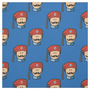 Tsolias Head Pattern Fabric