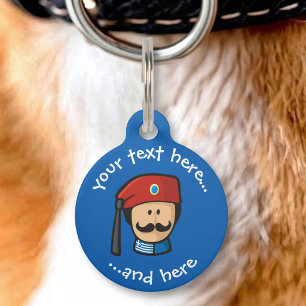 Tsolias Head Pet Tag