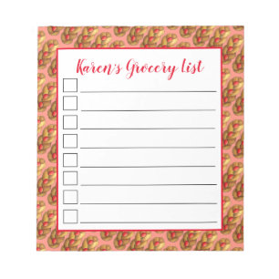 Tsoureki Greek Armenian Holiday Easter Bread Food Notepad