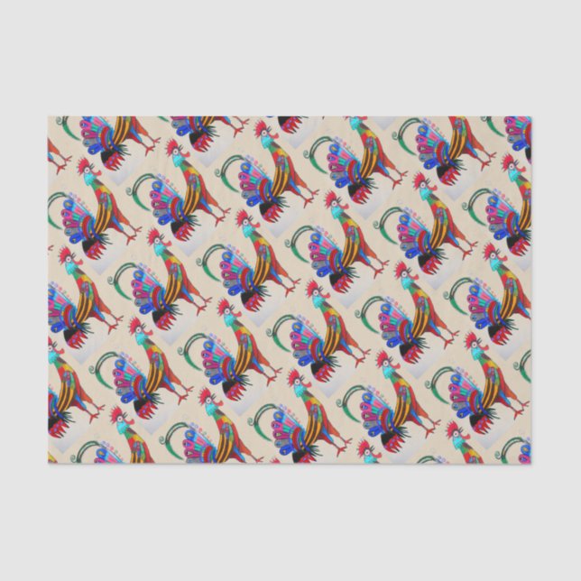 TSP - 0086 - Rooster - Tissue Paper (Front)