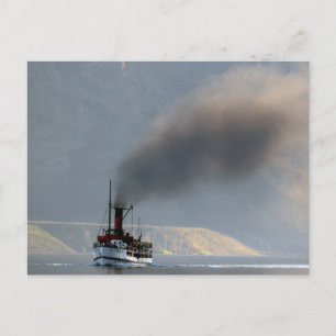 TSS Earnslaw steamship 1912 Postcard