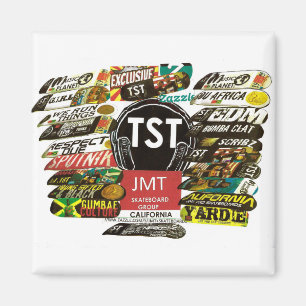 TST Angel Merchandise  Skateboard Collection Magnet