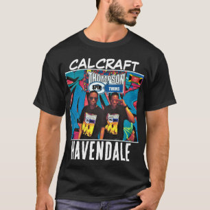 TST. CALCRAFT HAVENDALE Basic Dark T-Shirt