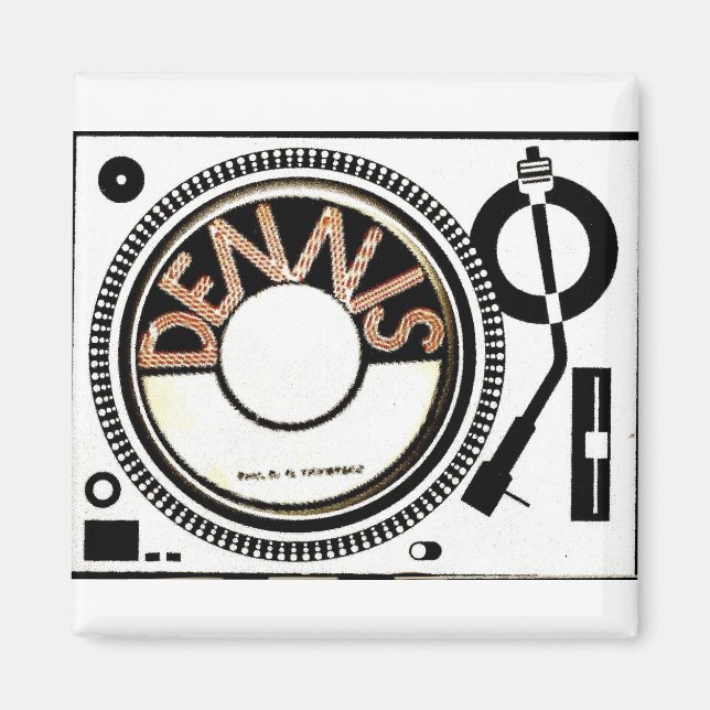 TST /DENNIS BRAND MAGNET (Front)