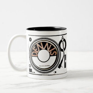 TST /DENNIS BRAND Two-Tone COFFEE MUG
