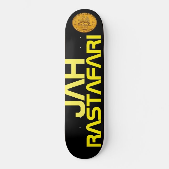 TST / JAH RASTAFARI Skateboard (Front)