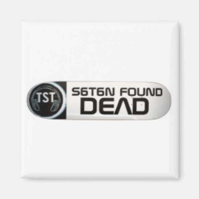 TST Satan found dead Magnet (Front)