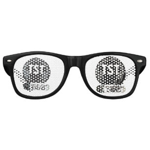 TST  Satan Found Dead Party Shades, Black Retro Sunglasses