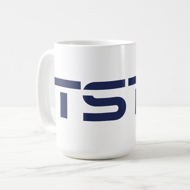 TSTC Block Logo Coffee Mug (Front Left)